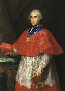 Portrait of Cardinal Jean Francois Joseph de Rochechouart, Pompeo Batoni